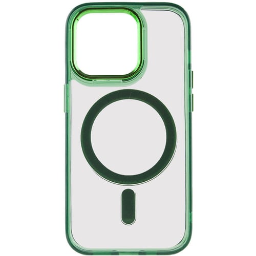 Чехол для iPhone Epik TPU Iris with MagSafe Green for iPhone 14 Pro