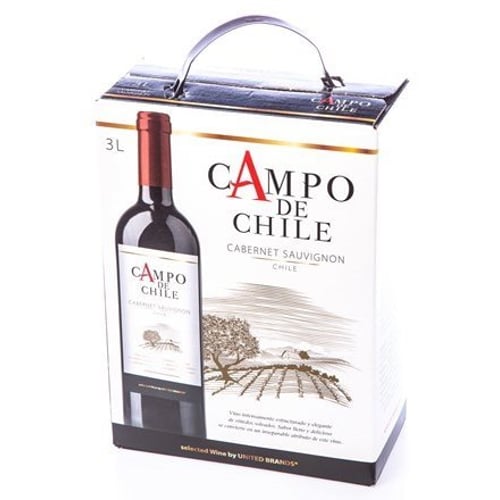 Вино Campo de Chile Cabernet Sauvignon красное сухое 3л (VTS3628330)