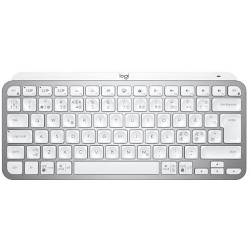 Клавиатура Logitech MX Keys Mini Illuminated UA Pale Grey (920-010609)