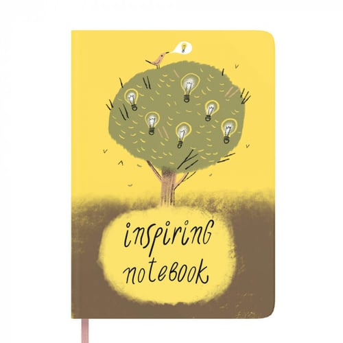 Блокнот Gifty Inspiring notebook. Yellow