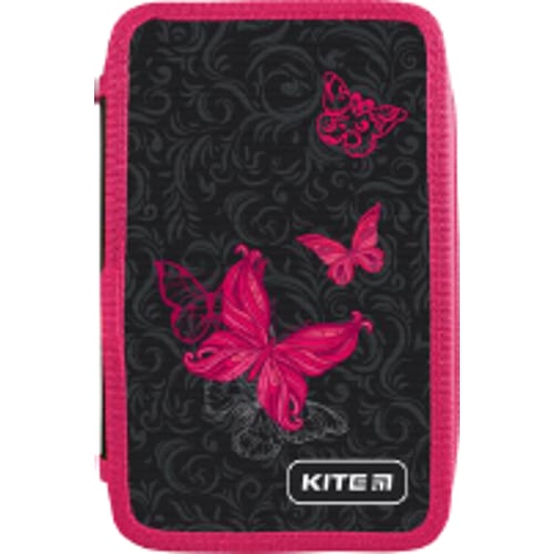 Пенал Kite 2 отд., без наполнения 623-3 Butterfly tale K20-623-3