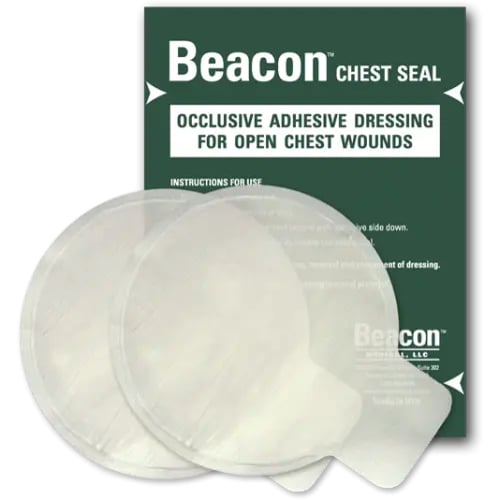 Повязка окклюзионная Beacon Chest Seal невентилированная 2 шт (НФ-00001664)