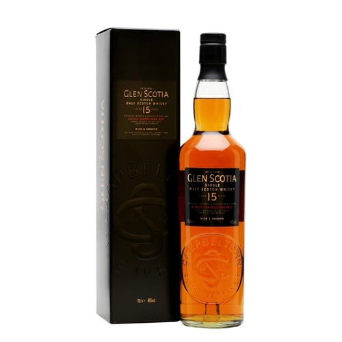 Віскі Glen Scotia 15 Year Old, gift box (0,7 л) (BW23471)