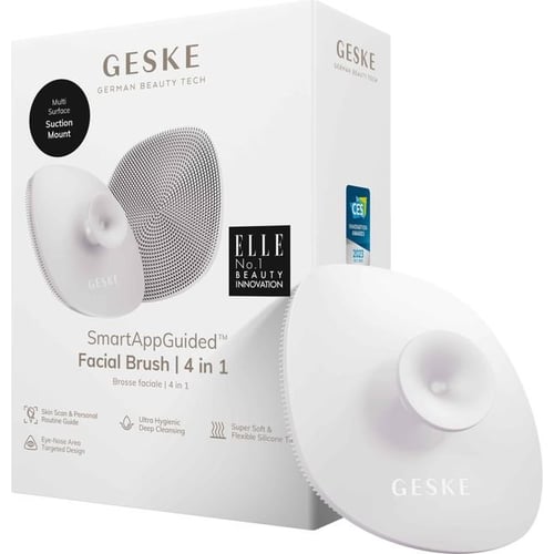 Щетка для лица GESKE Facial Brush 4 в 1 Starlight с держателем (GK000038SL01)