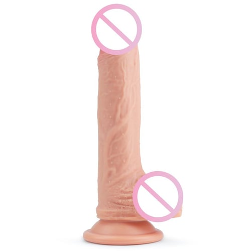 Фаллоимитатор LoveToy Dual-Layered Silicone Cock 8.5" Flesh