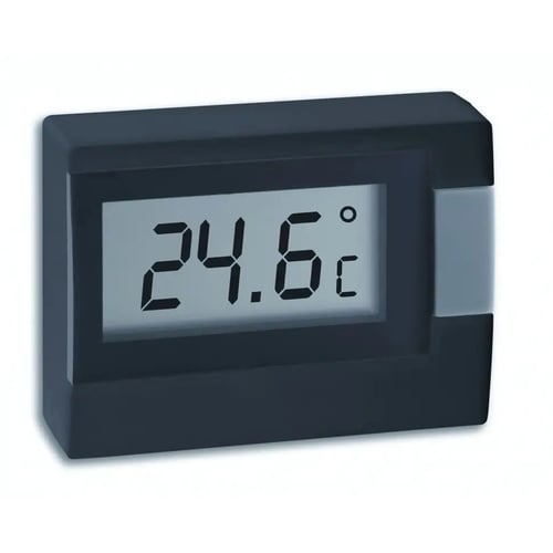 Термометр кімнатний цифровий TFA чорний 39х52х15 мм (30201701)