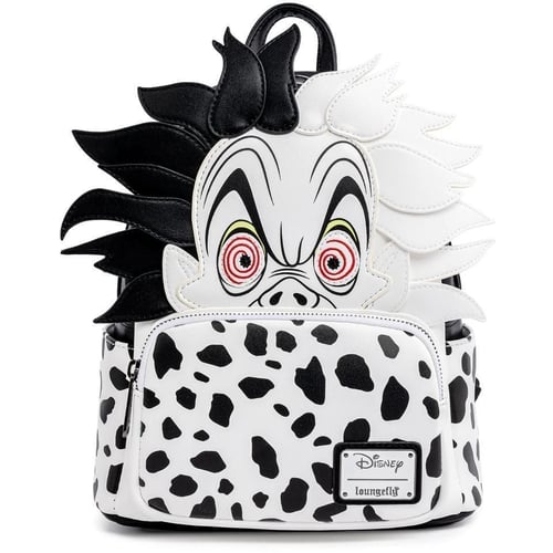 Рюкзак Loungefly Disney - Villains Cruella De Vil Spots Cosplay Mini Backpack (WDBK1534)