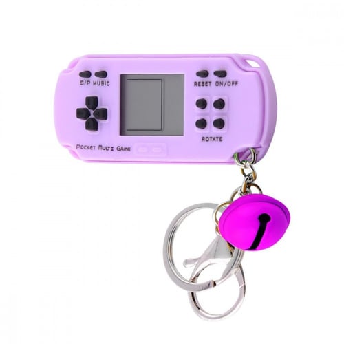 Консоль Keychain Tetris 23 games purple портативна ігрова (44144)