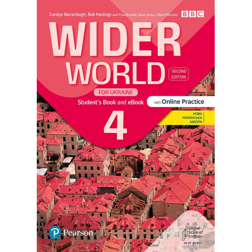 Wider World 2nd Ed for Ukraine 4 Student Book+eBook with Online Practice