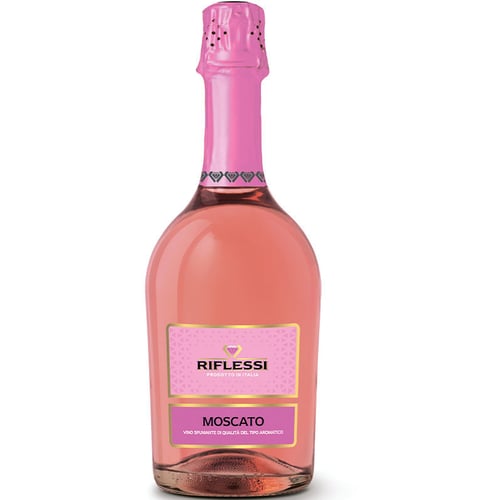 Игристое вино Riflessi Moscato Spumante Rosé розовое 0.75 л (WHS8001592005352)