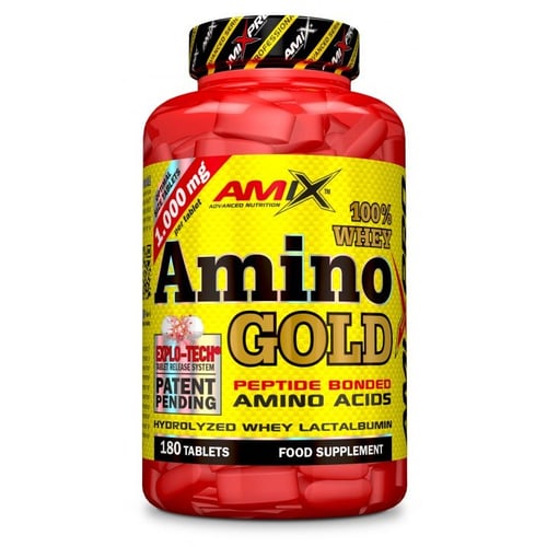 Аминокислота для спорта Amix Prо Amino Whey Gold 180 tablets/30 servings/Unflavored