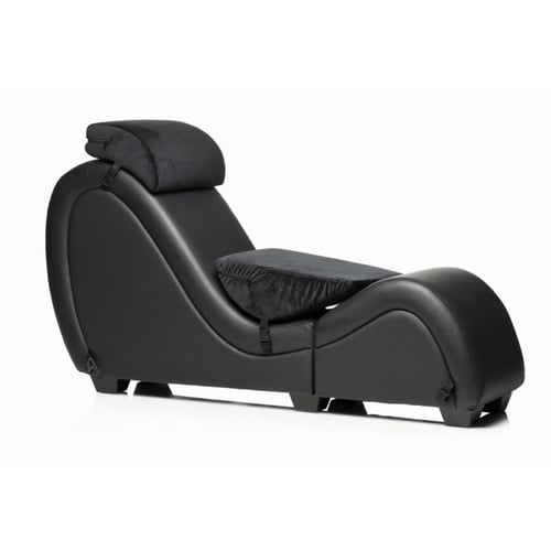 Секс-кресло с подушками Master Series Kinky Sex Lounge with Cushions Black: Для кого Для пары