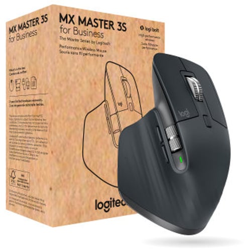 Мышь Logitech MX Master 3S for Business Performance Wireless/Bluetooth Graphite (910-006582)