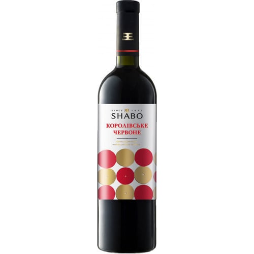 Вино Shabo Classic Королевское красное полусладкое 0.75л 9-12% (PLK4820070403992)