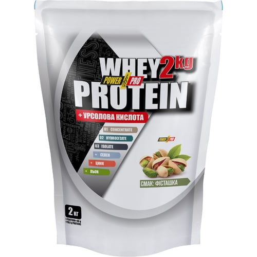 Протеїн Power Pro Whey Protein 2000 g /50 servings/ Фісташка