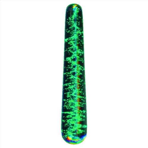 Фаллоимитатор LoveToy Twilight Gleam Glow-in-the-dark Glass Dildo Slim Fantasy