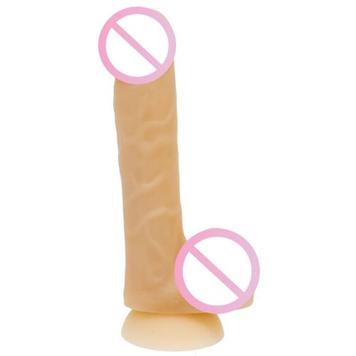 Фаллоимитатор ADDICTION - DAVID - 8" Bendable Silicone Dong