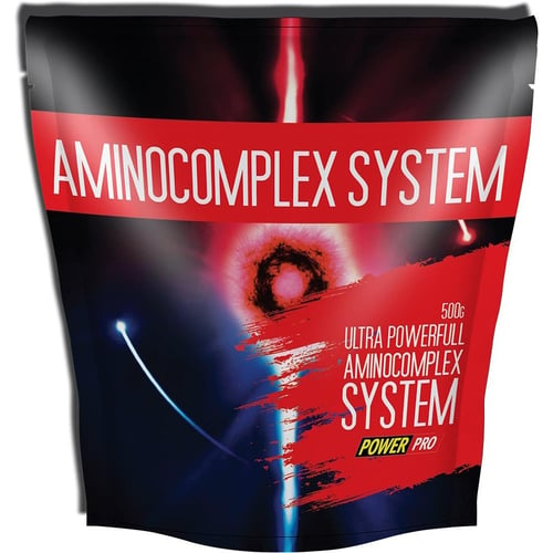 Аминокислота для спорта Power Pro Amino Complex System 500 g /50 servings/ Клюква