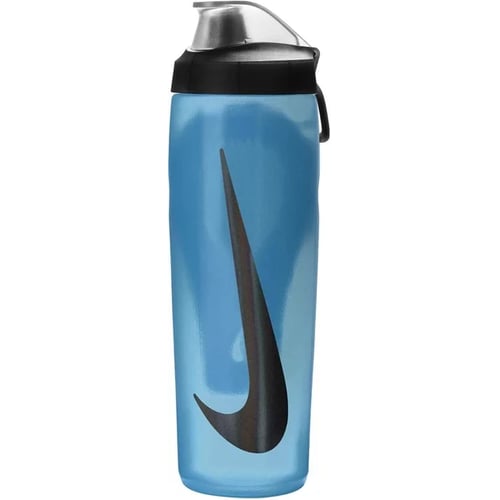 Фляга Пляшка Nike REFUEL BOTTLE LOCKING LID 24 OZ Синьо-чорний Уні 709 мл (N.100.7668.420.24)