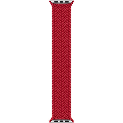 Аксессуар для Watch Fashion Braided Solo Loop Red Size 6 (144 mm) for Apple Watch 38mm/40mm