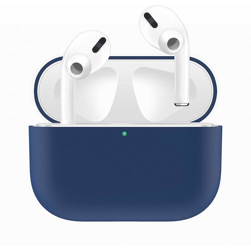 Чехол для наушников TPU Case Dark Blue for Apple AirPods Pro