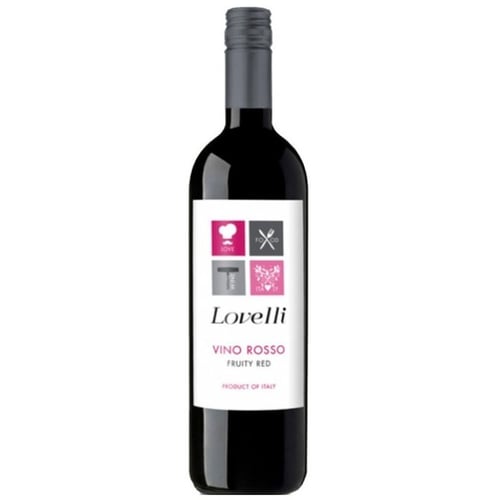 Вино Provinco Italia Lovelli Vino Rosso d'Italia красное сухое 11% 0.75 л (WHS8003625079477)