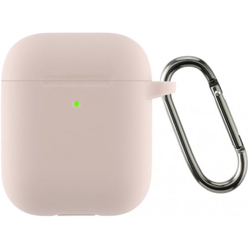 Чехол ArmorStandart Ultrathin Silicone Case With Hook Pink Sand (ARM59689) for Apple AirPods 2