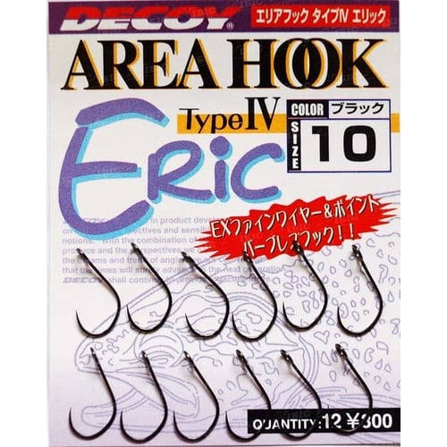 Крючок Decoy Area Hook IV Eric 10, 12шт (1562.01.61)