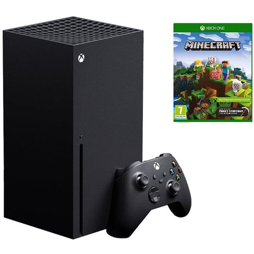 Ігрова приставка Microsoft Xbox Series X 1TB + Minecraft Pakiet Startowy