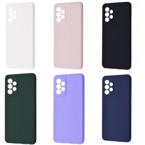 Аксесуар для смартфона WAVE Full Silicone Cover White для Samsung A525 Galaxy A52 4G / A526 Galaxy A52 5G / A528 Galaxy A52s