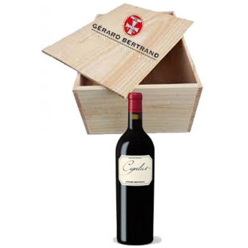 Вино Gerard Bertrand Cigalus Rouge gift box червоне сухе 13.5% 0.75 л (WHS3514124102276)