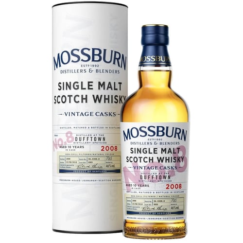 Віскі Mossburn Vintage Casks No8 Dufftown 10 YO, 46% 0.7л (MAR5060033847183)