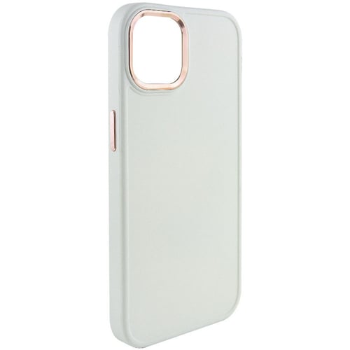 Чехол для iPhone TPU Case Bonbon Metal Style White for iPhone 12 | 12 Pro