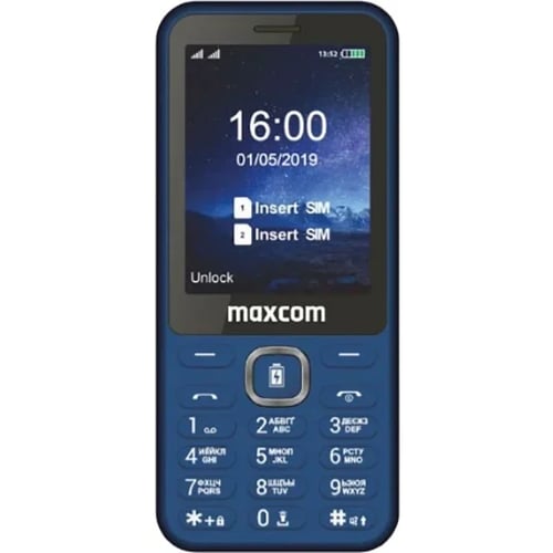 Мобильный телефон Maxcom MM814 Blue (UA UCRF)