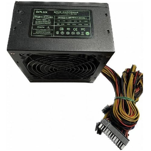 Блок живлення Delux 500W (DLP-35D Black)