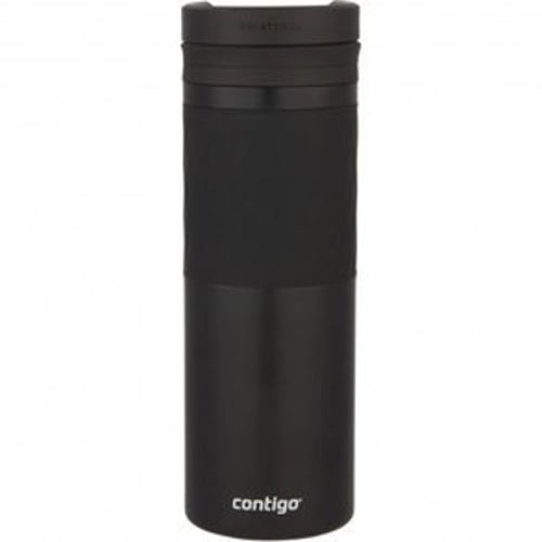 Термокружка Contigo TwistSeal Glaze Stainless Steel Travel Mug with Ceramic Matte Black 473 мл (2095392) (Термокружки)(79012029)Stylus approved