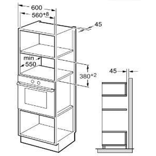 Встраиваемая микроволновая печь Amica AMMB25E2SGI