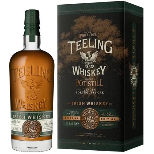 Виски Teeling Wonders of Wood Series 2 Virgin Portuguese Oak, gift box 0.7 л (BWR5867)