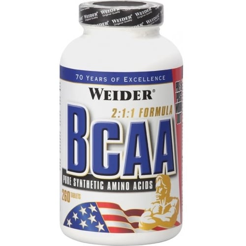 Амінокислота для спорту Weider BCAA 260 tabs