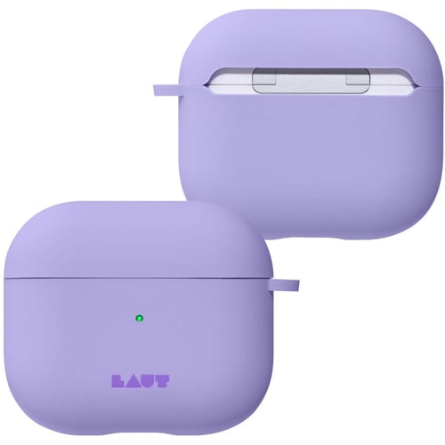 Чохол для навушників LAUT Huex Pastels Violet (L_AP4_HXP_PU) для Apple AirPods 3