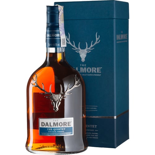 Віскі Dalmore The Quintet, 0.7л 44.5%, у подарунковій упаковці (BWQ5285)