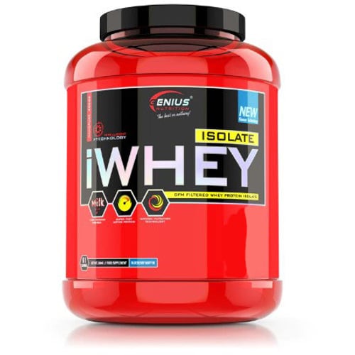 Протеїн Genius Nutrition iWhey isolate 2000 g / 61 servings / Italian Caffe Late