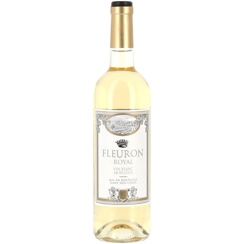 Вино Fleuron Royal Blanc Moelleux белое полусладкое 11-14.5% 0.75 л (3429679944007)