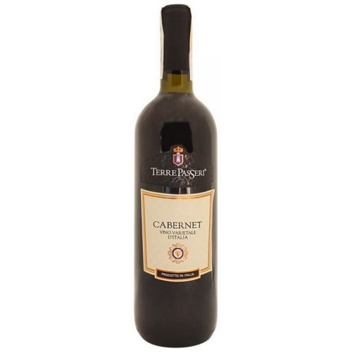 Вино Terre Passeri Cabernet красное сухое 0.75 л (YL8000013024668)