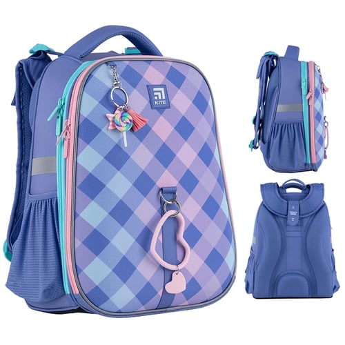 Рюкзак Kite Education каркасный 531 Purple Chequer (K24-531M-2)