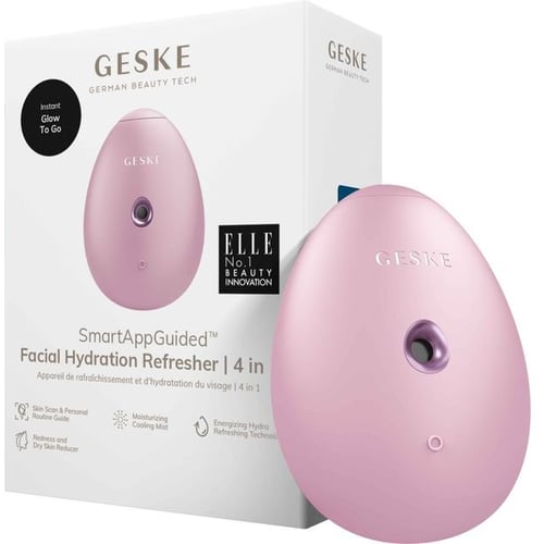 Електронний освіжувач для зволоження обличчя GESKE Facial Hydration Refresher 4 в 1 Pink (GK000057PK01)