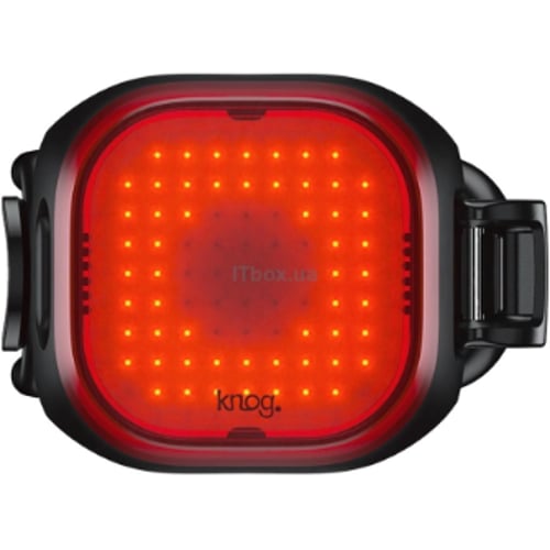 Мигалка задня Knog Blinder Mini Square Rear 30 Lumens Black