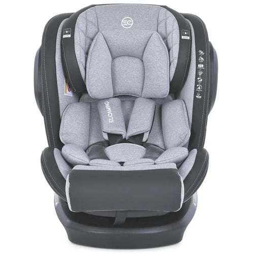 Автокрісло El Camino Evolution 2 360 Isofix 0-36 кг Royal Gray (ME 1045-1)