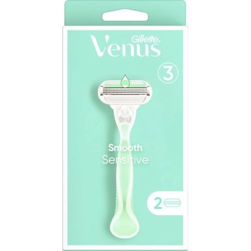 Gillette Venus Sensitive Cтанок для бритья с 2 сменными касетами