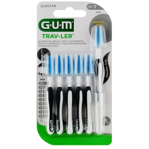 GUM TravLer Зубна щітка для міжзубних проміжків 2.6 mm 6 шт